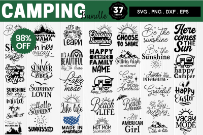 MBS-565 Camping SVG Bundle