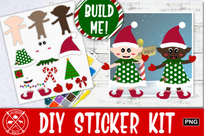Build an Elf Kit/Sticker Kit