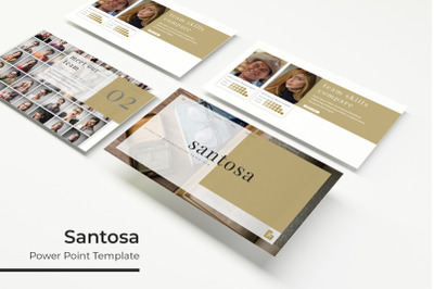 Santosa Power Point Template