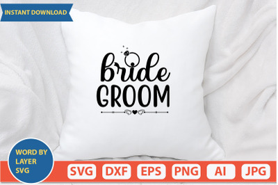 Bride Groom svg cut file