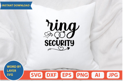Ring Security svg cut file