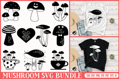 Mushroom SVG Bundle