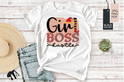 Girl Boss Hustle | Girl Boss Christmas Sublimation