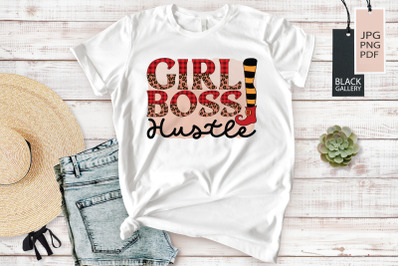 Girl Boss Hustle | Girl Boss Christmas Sublimation