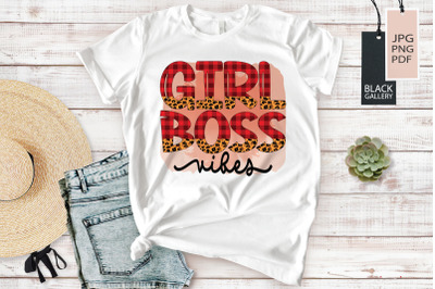 Girl Boss Vibes | Girl Boss Christmas Sublimation