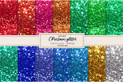 Glitter Chunky Digital Paper
