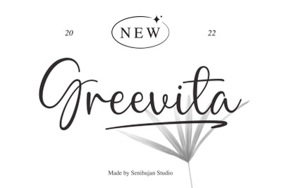 Greevita - Script Font