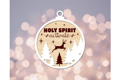 Holy Spirit Activate Laser SVG