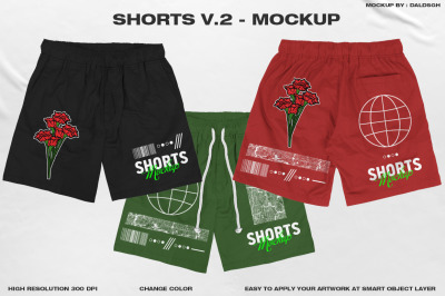 Shorts V.2 - Mockup