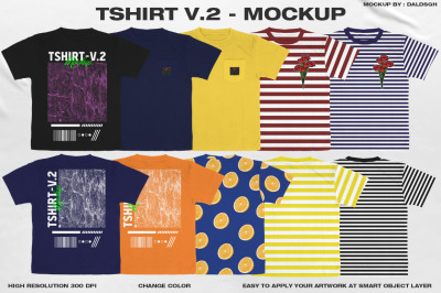 Tshirt V.2 - Mockup