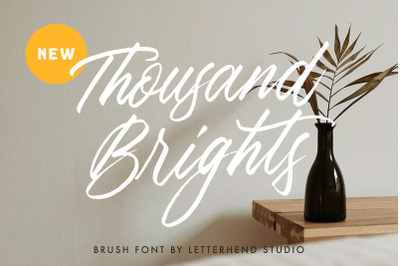 Thousand Brights - Script Font