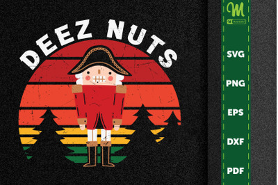 Funny Christmas Design Deez Nuts