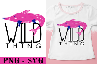 Wild thing Dinosaur SVG. Kids Sublimation PNG
