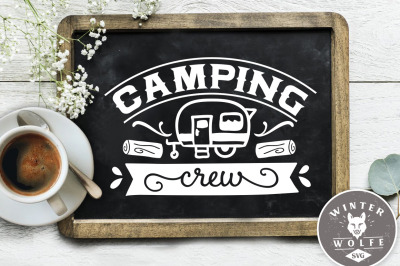 Camping crew SVG EPS DXF PNG