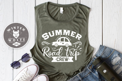 Summer road trip crew SVG EPS DXF PNG