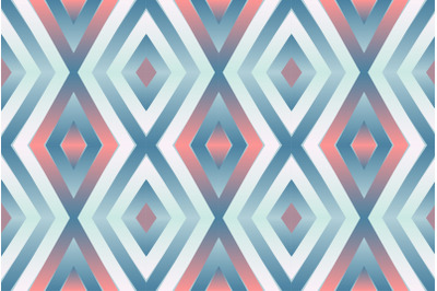 Geometric tile patchwork seamless pattern vector illustration Pastel b