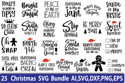 Christmas SVG Bundle