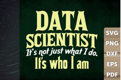 Data Scientist It&#039;s Who I&#039;m Statistician