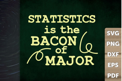 Statistics Is The Bacon Of Major