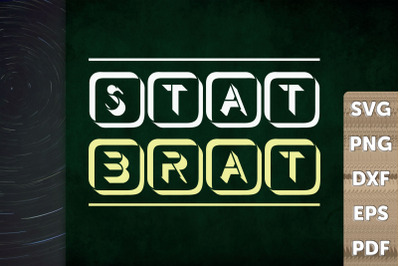 Statisticians Design Stat Brat