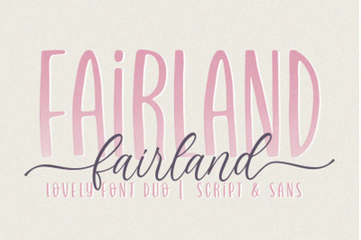 Fairland - Sweet Font Duo
