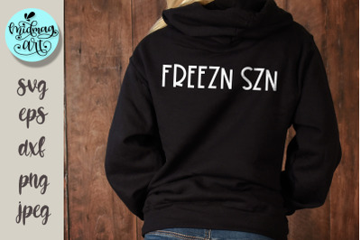 Freezn szn svg, winter svg