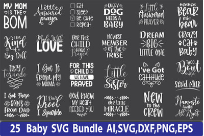 Baby SVG Bundle