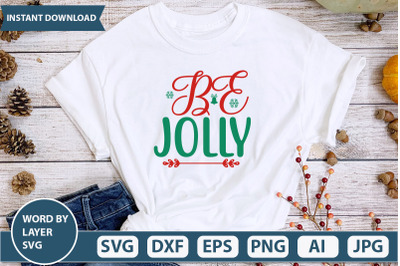 be jolly svg cut file