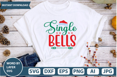 single bells svg cut file