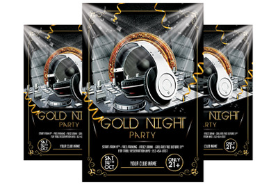 Gold Night - Dj Party