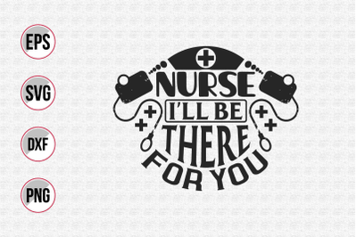 Nurse quotes vector design template.