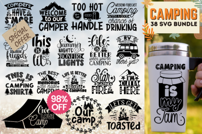 Camping SVG Bundle