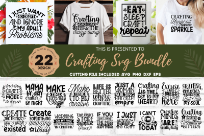 Crafting SVG Bundle