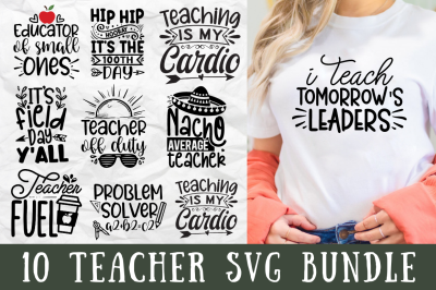 Teacher SVG Bundle