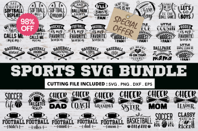 Sports SVG Bndle