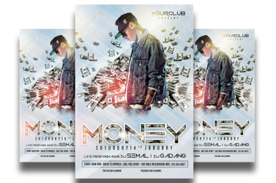 Money Party Flyer Template