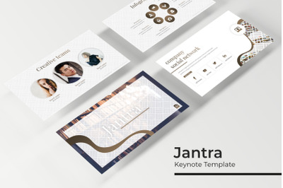 Jantra Keynote Template