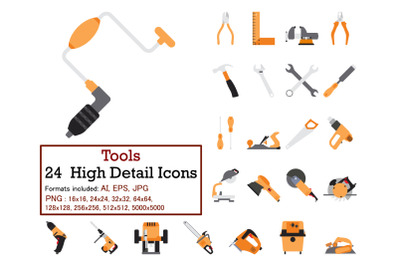 Tools Icon Set