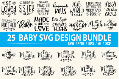 Baby SVG Bundle