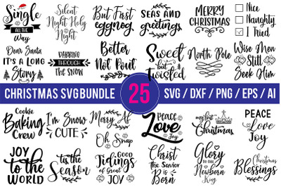 Christmas SVG Bundle