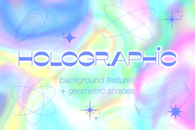 28 Holographic Backgrounds with 16 geometric shapes
