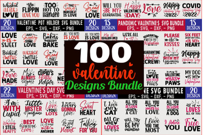valentine&#039;s SVG T shirt design Bundle