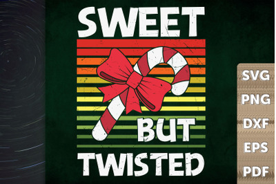 Christmas Candy Cane Sweet But Twisted