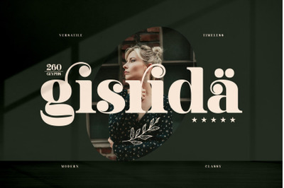 Gisrida Typeface