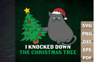 I Knocked Down The Christmas Tree