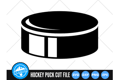 Hockey Puck SVG | Hockey Cut File | Hockey Puck Cut File