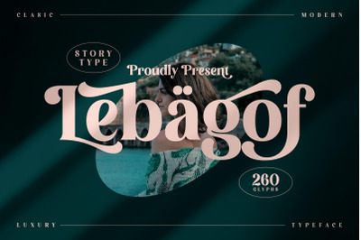 Lebagof Typeface