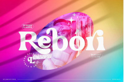 Rebori Typeface