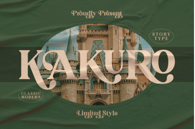 KAKURO Typeface