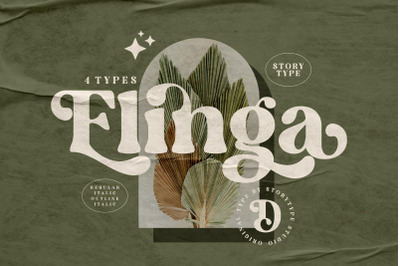 Elinga Typeface